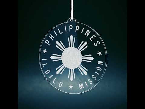Philippines Iloilo Mission Christmas Ornament