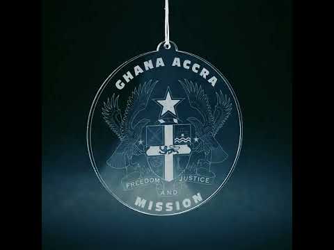 Ghana Accra Mission Christmas Ornament