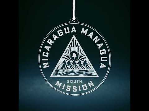 Nicaragua Managua South Mission Christmas Ornament