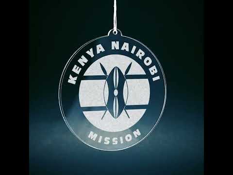 Kenya Nairobi Mission Christmas Ornament