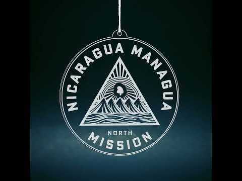 Nicaragua Managua North Mission Christmas Ornament