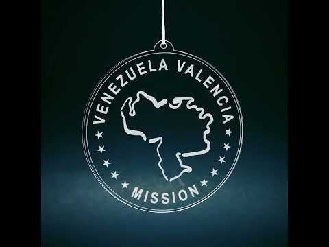 Venezuela Valencia Mission Christmas Ornament
