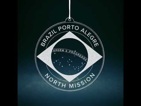 Brazil Porto Alegre North Mission Christmas Ornament