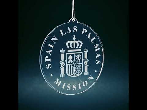 Spain Las Palmas Mission Christmas Ornament
