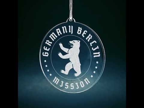 Germany Berlin Mission Christmas Ornament