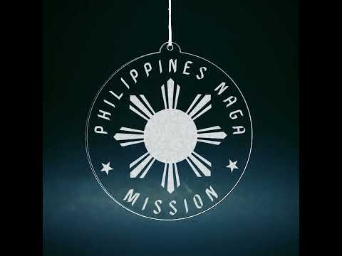 Philippines Naga Mission Christmas Ornament
