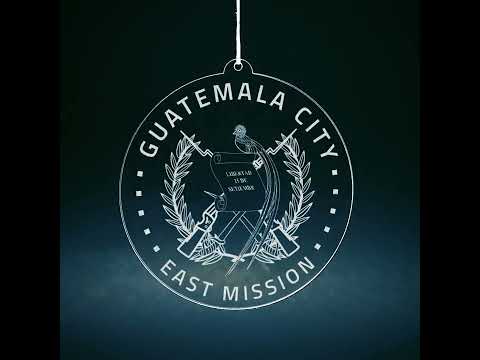 Guatemala Guatemala City East Mission Christmas Ornament
