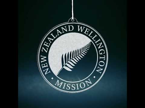 New Zealand Wellington Mission Christmas Ornament
