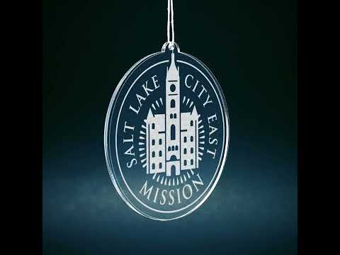 Utah Salt Lake City East Mission Christmas Ornament