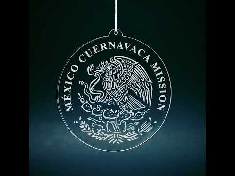 Mexico Cuernavaca Mission Christmas Ornament