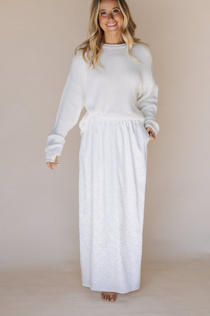 Hannah Skirt in White