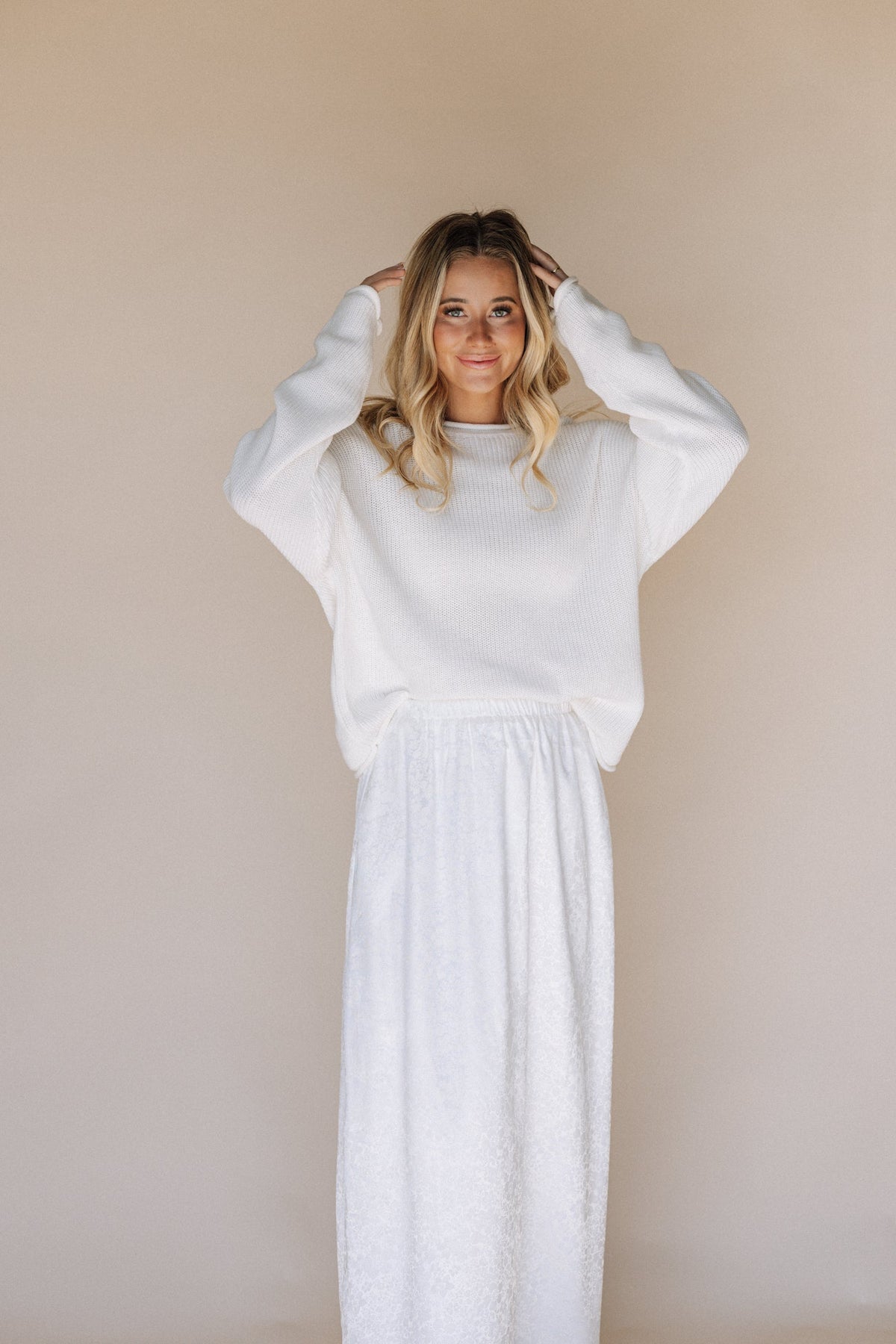 Hannah Skirt in White