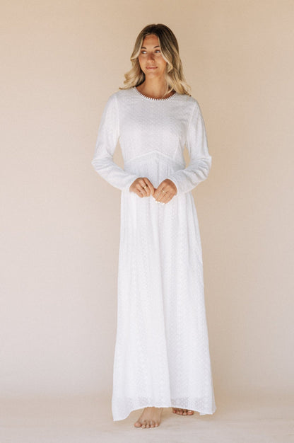 Zoey LDS Temple Dress