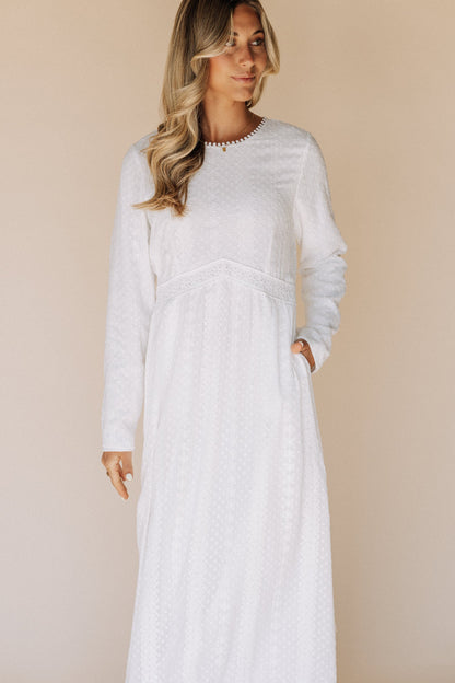 Zoey LDS Temple Dress
