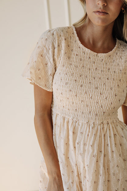 Maylee Dress in Peach