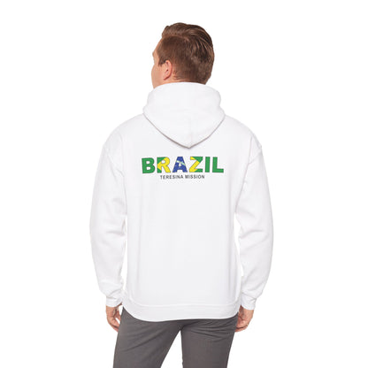 Brazil Teresina Mission Flag Title Back Hoodie