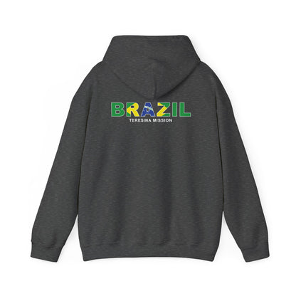 Brazil Teresina Mission Flag Title Back Hoodie
