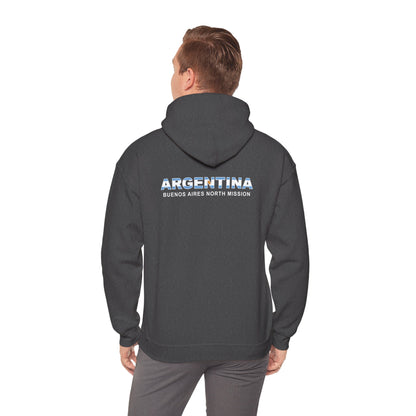 Argentina Buenos Aires North Mission Flag Title Back Hoodie