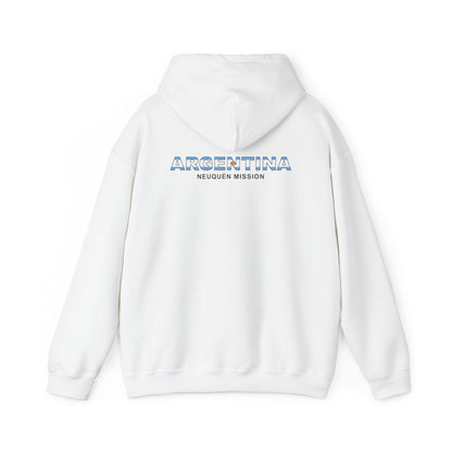 Argentina Neuquen Mission Flag Title Back Hoodie
