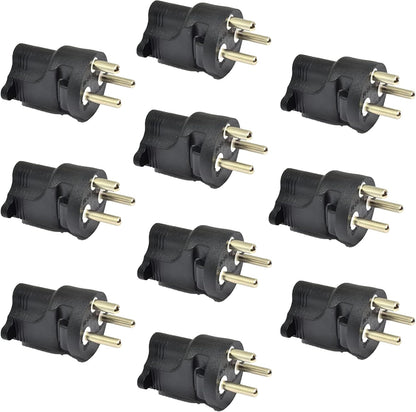 Denmark Travel Adapter - Type K - Industrial Grade (IG-20)