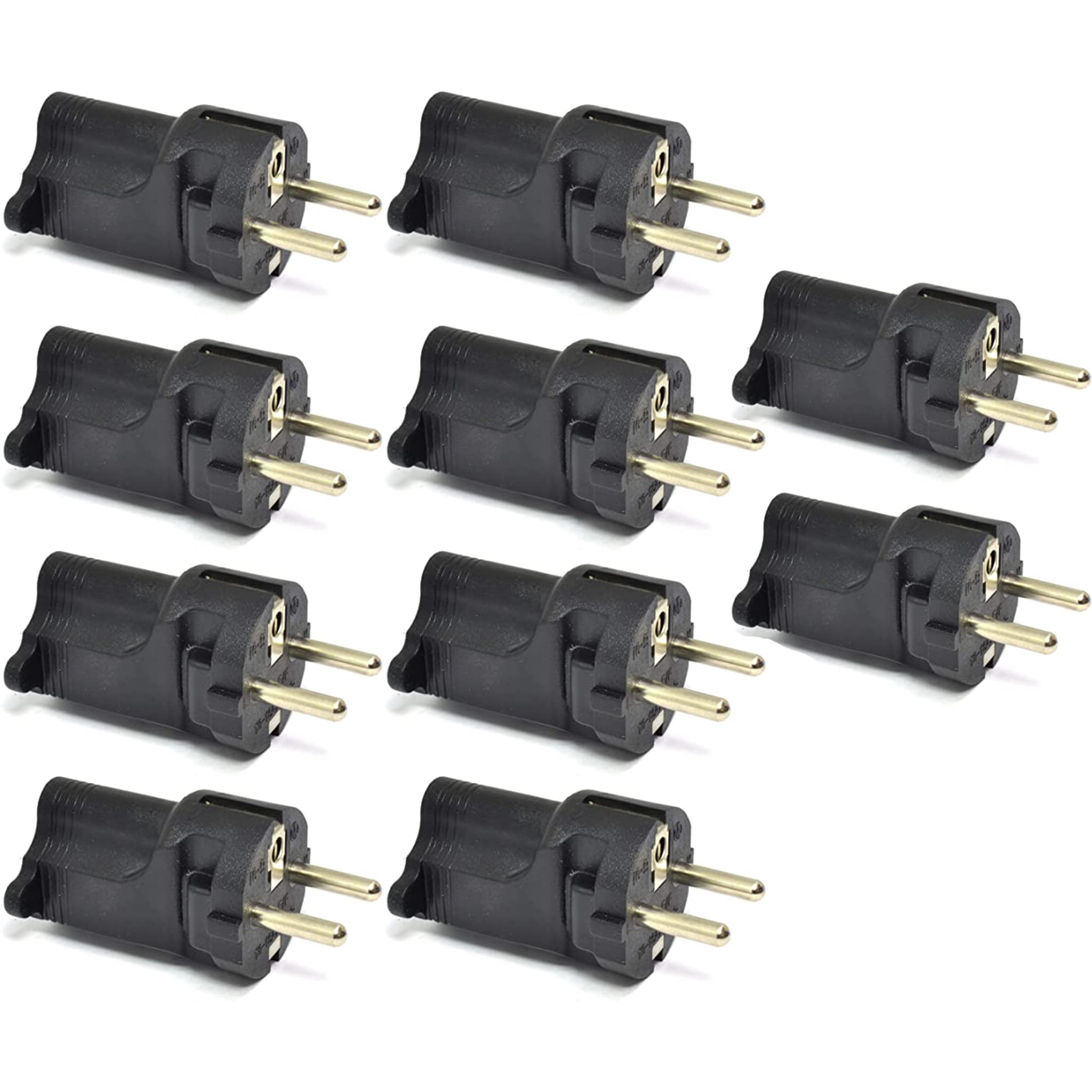 Europe (Schuko) Travel Adapter - Type E/F - Industrial Grade (IG-9)