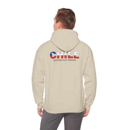 Chile Rancagua Mission Flag Title Back Hoodie