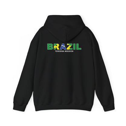 Brazil Teresina Mission Flag Title Back Hoodie
