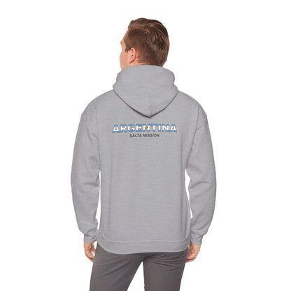 Argentina Salta Mission Flag Title Back Hoodie
