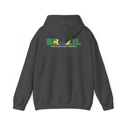 Brazil Fortaleza East Mission Flag Title Back Hoodie