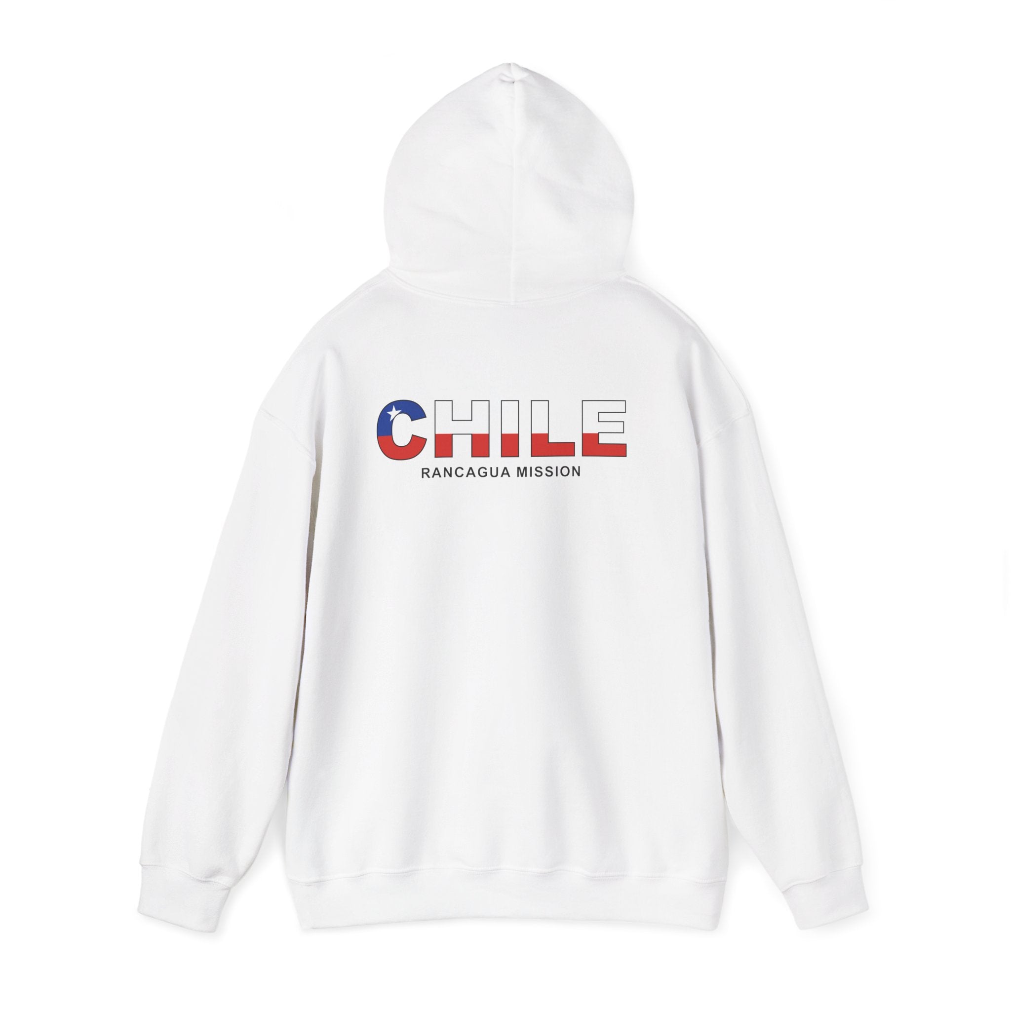 Chile Rancagua Mission Flag Title Back Hoodie