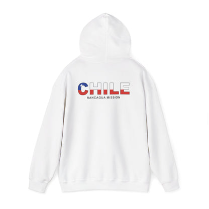Chile Rancagua Mission Flag Title Back Hoodie