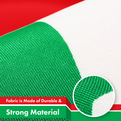 G128 Lebanon Lebanese Flag | 3x5 feet | Printed 150D - Indoor/Outdoor, Vibrant Colors, Brass Grommets, Quality Polyester, Much Thicker More Durable Than 100D 75D Polyester