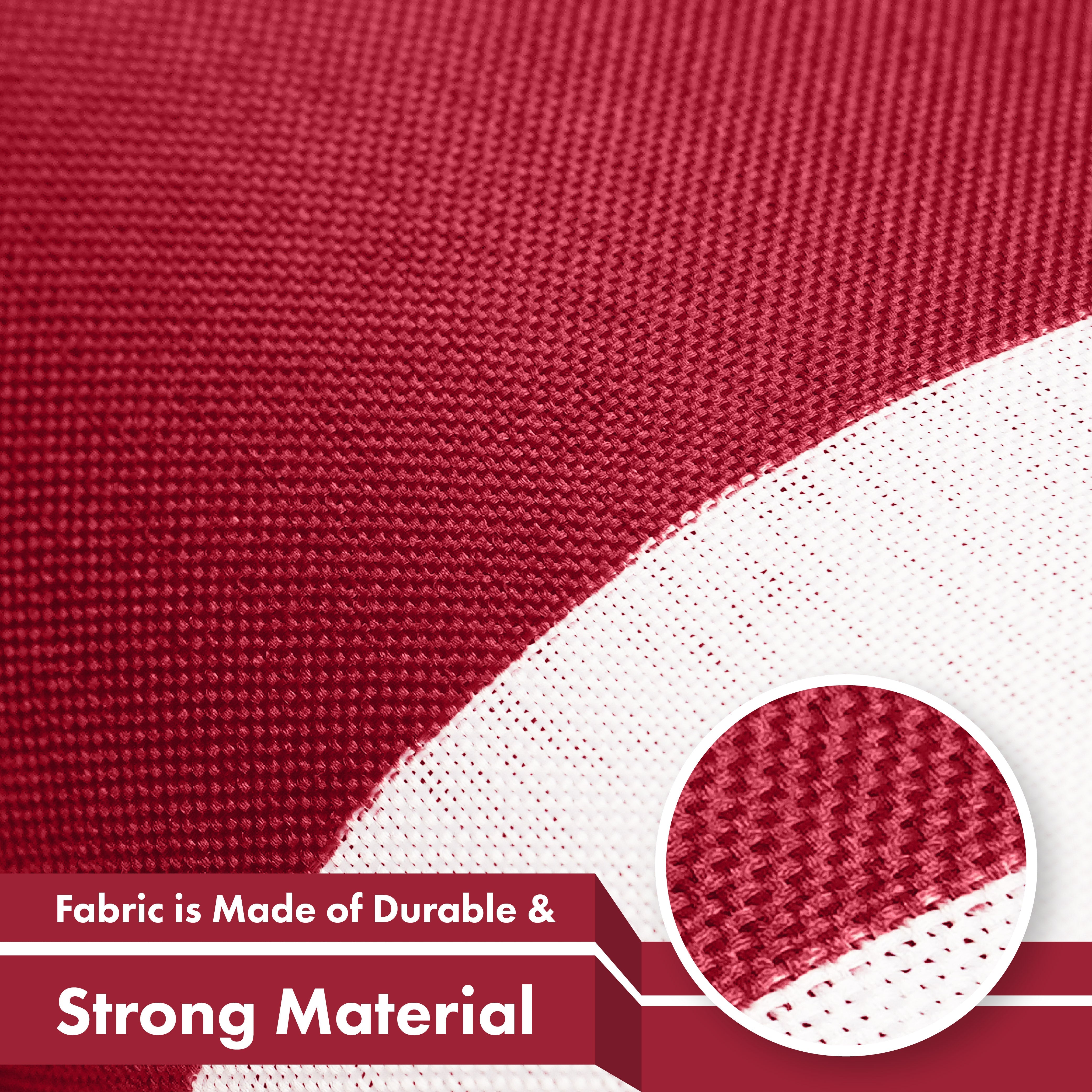 G128 Latvia Latvian Flag | 3x5 Ft | Printed 150D Polyester - Indoor/Outdoor, Vibrant Colors, Brass Grommets, Quality Polyester, Much Thicker More Durable Than 100D 75D Polyester