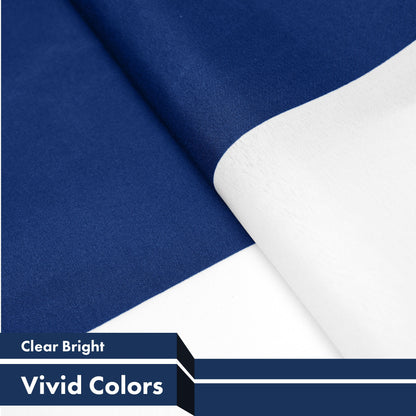G128 Finland Finnish Flag 3x5 Ft 150D Printed Polyester