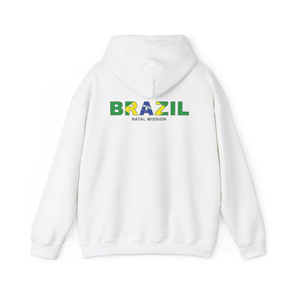 Brazil Natal Mission Flag Title Back Hoodie