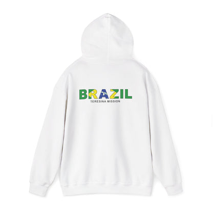 Brazil Teresina Mission Flag Title Back Hoodie