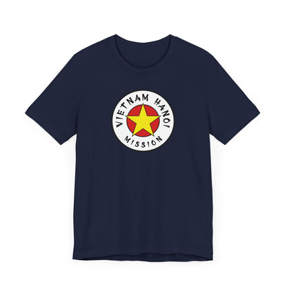 Vietnam Hanoi Mission Flag Logo (White Border) T-shirt