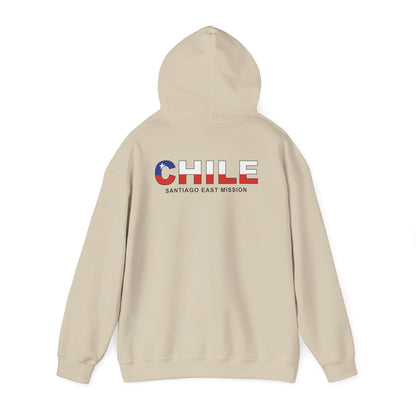 Chile Rancagua Mission Flag Title Back Hoodie