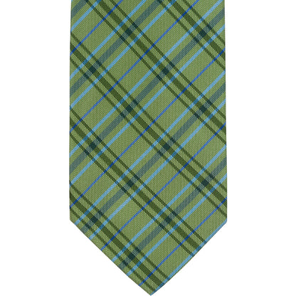 G8 - Green/Light Blue Plaid - Varied Widths