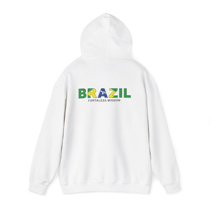 Brazil Fortaleza Mission Flag Title Back Hoodie