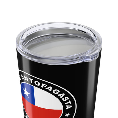 Chile Antofagasta Mission Flag Logo Tumbler 20oz Black