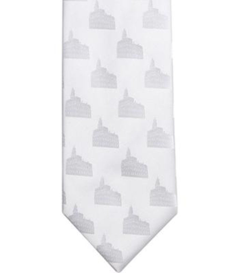 Nauvoo Illinois Temple Tie - Standard Width