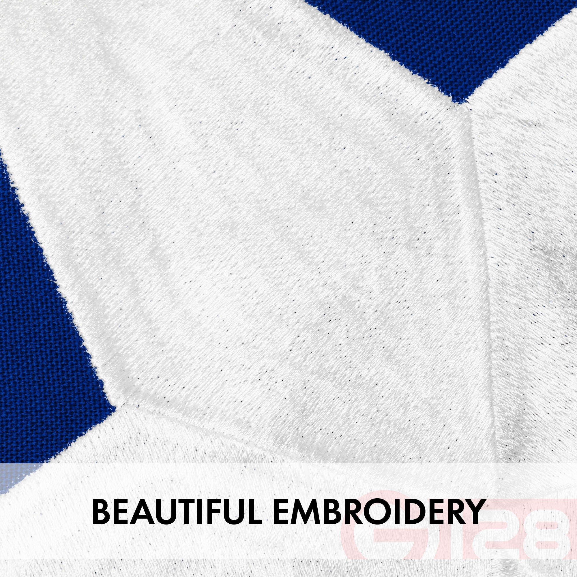 G128 American USA Flag | 20x30 Ft | Embroidered Spun Deluxe Polyester | Embroidered Stars, Sewn Stripes, Indoor/Outdoor, Vibrant Colors, Brass Grommets