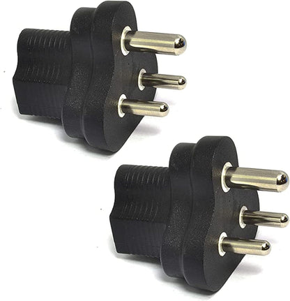 India Travel Adapter - Type D - Industrial Grade (IG-10)