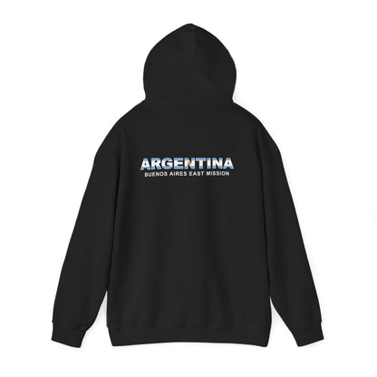 Argentina Buenos Aires East Mission Flag Title Back Hoodie