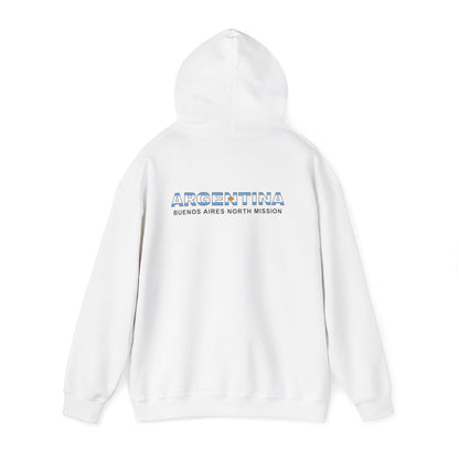 Argentina Buenos Aires North Mission Flag Title Back Hoodie