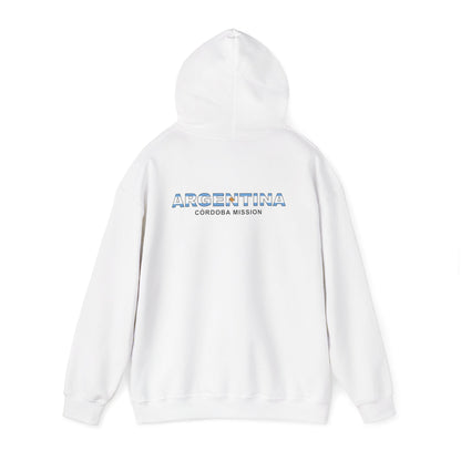 Argentina Cordoba Mission Flag Title Back Hoodie