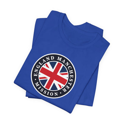 England Manchester Mission Flag Logo (Black Border) T-shirt