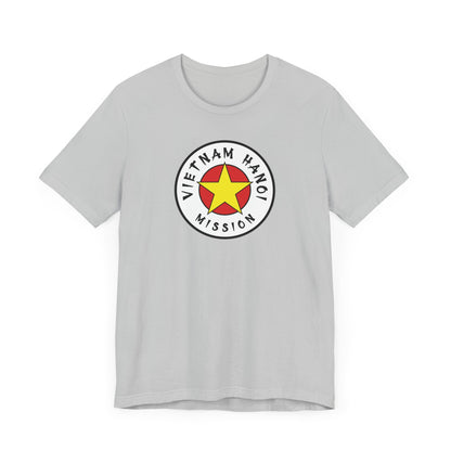 Vietnam Hanoi Mission Flag Logo (White Border) T-shirt