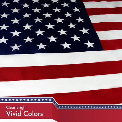 USA American Flag & Finland Finnish Flag 3x5 Ft Printed 150D Polyester